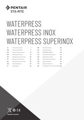 Pentair STA-RITE WATREPRESS INOX 70/50 Instructions De Service