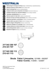 Westfalia Z10 431 113 Notice De Montage Et D'utilisation