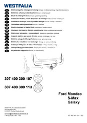 Westfalia 307 400 300 107 Notice De Montage Et D'utilisation