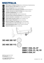 Westfalia 303 460 300 107 Notice De Montage Et D'utilisation