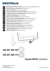 Westfalia 335 251 300 107 Notice De Montage Et D'utilisation