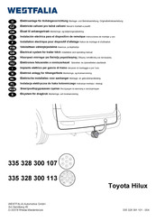 Westfalia 335 328 300 107 Notice De Montage Et D'utilisation