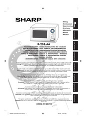 Sharp R-208-AA Mode D'emploi Avec Livre De Recettes
