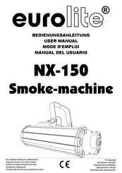 EuroLite NX-150 Mode D'emploi