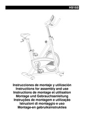 BH FITNESS H9168 Instructions De Montage
