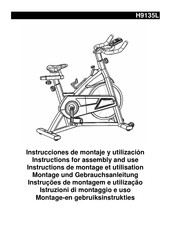 BH FITNESS H9135L Instructions De Montage Et Utilisation