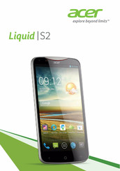 Acer Liquid S2 Mode D'emploi