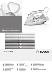 Bosch Sensixx'x TDA702821 Notice D'utilisation