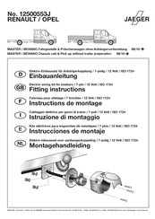 Jaeger 12500553J Instructions De Montage