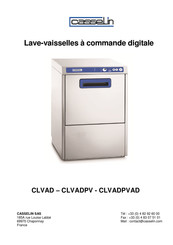 Casselin CLVADPVAD Mode D'emploi