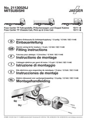 Jaeger 21130526J Instructions De Montage
