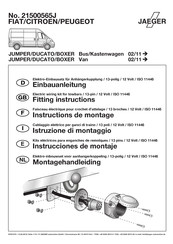 Jaeger 21500565J Instructions De Montage