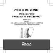 Widex Beyond B-F2 Mode D'emploi