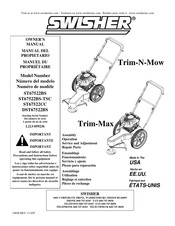 Swisher Trim-N-Mow ST67522BS Manuel Du Propriétaire