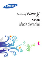 Samsung Wave Y S5380 Mode D'emploi