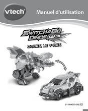 VTech Switch & Go Dinos CRASH Manuel D'utilisation