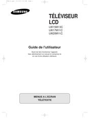 Samsung LW17M11C Guide De L'utilisateur