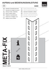 META 82455 Instructions De Montage Et De Service
