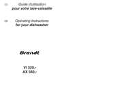 Brandt VI 320 Guide D'utilisation