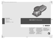 Bosch Professional GSS 140 A Notice Originale