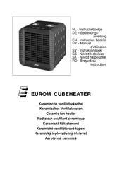 EUROM Cubeheater Manuel D'utilisation