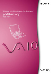 Sony VAIO PCG-F150 Manuel D'utilisation