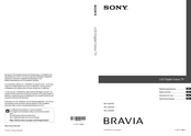 Sony BRAVIA KDL-40Z4500 Mode D'emploi