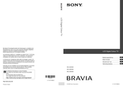 Sony BRAVIA KDL-46Z4500 Mode D'emploi