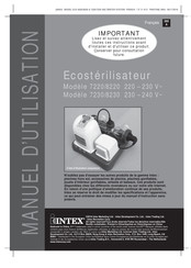 Intex ECO 8220 Manuel D'utilisation