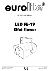 EuroLite LED FE-19 Mode D'emploi