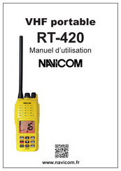 NAVICOM RT-420 Manuel D'utilisation