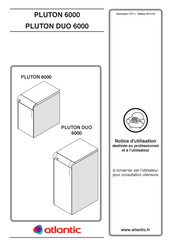 Atlantic PLUTON DUO 6000 Notice D'utilisation