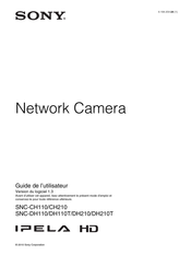 Sony Ipela SNC-CH210 Guide De L'utilisateur