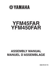 Yamaha YFM45FAR Manuel D'assemblage