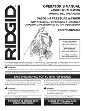 RIDGID RD80702 Manuel D'utilisation