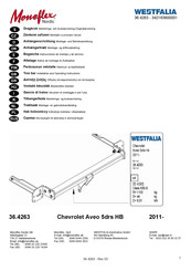 Westfalia monoflex Nordic 36.4263 Mode D'emploi