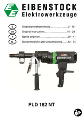 EIBENSTOCK PLD 182 NT Notice Originale