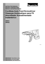 Makita XRF02 Manuel D'instruction