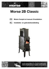 Morso 2B Classic Mode D'emploi Et Manuel D'installation