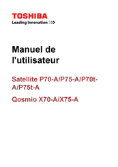 Toshiba Satellite P70t-A Manuel De L'utilisateur