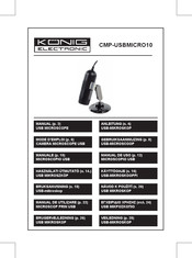 König Electronic CMP-USBMICRO10 Mode D'emploi