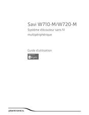 Plantronics Savi W720-M Guide D'utilisation