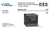 ASCON TECNOLOGIC Q3 Manuel D'utilisation