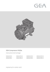 GEA HG22e/125-4 Instructions De Montage