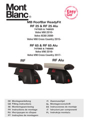 Mont Blanc ReadyFit RF 25 Alu Instructions De Montage