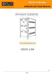 Ecus MKBT06 Manuel De Montage