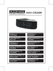 König Electronic HAV-CR24W Mode D'emploi