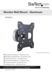 StarTech ARMWALL Guide De L'utilisateur