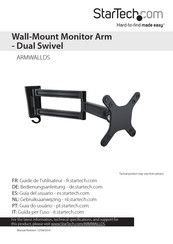 StarTech ARMWALLDS Guide De L'utilisateur