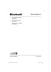 EINHELL TE-AC 360/50/10 V Mode D'emploi D'origine